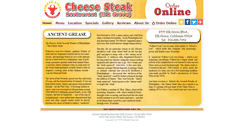 Desktop Screenshot of cheesesteakelkgrove.com